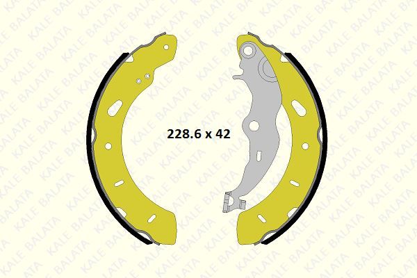 Ford Courier Arka Fren Balata Takımı 14-23 Arası KALE 1241045005PKF23