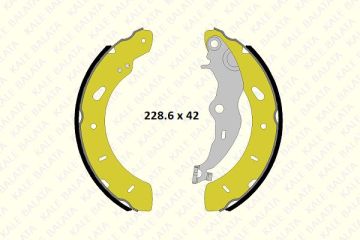 Ford Courier Arka Fren Balata Takımı 14-23 Arası KALE 1241045005PKF23