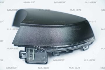 DIŞ DİKİZ AYNA KAPAĞI SİNYALLİ SAĞ ALT POLO 10-17 Arası MAHER 15264 6R0949102F ZC-16