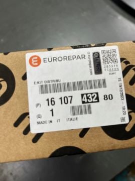 Fiesta Fusion Triger Kayış Seti 1.4 Dizel Tdci Euro4 02-10 Arası Eurorepar 2S6Q8A615 1610743280