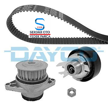 VOLKSWAGEN TRİGER KAYIŞ SETİ + DEVİRDAİM ALM POLO CLASİC 032198119 DAYCO KTBWP2560